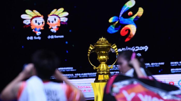 Indonesia gagal ke final Piala Sudirman 2019 setelah Greysia/Apriyani kalah di partai keempat lawan Jepang. (Foto: Wahyu Putro A/ANTARA Foto)