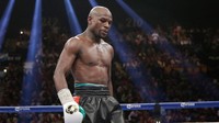Floyd Mayweather, petinju Amerika Serikat ini memiliki gaji sebesar Rp 3,85 triliun dan endorse iklan Rp 140 miliar. Istimewa/Forbes.