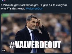 Barca Dikalahkan Valencia, Messi dan Valverde Jadi Korban Meme