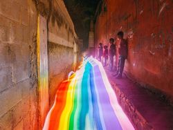 Indah dan Uniknya Teknik Foto Mencipta Pelangi