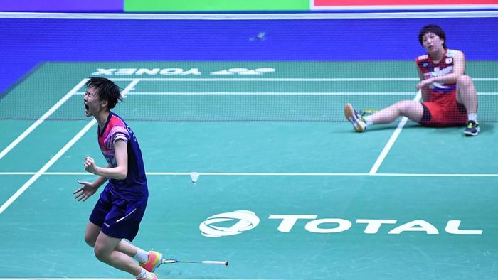 Jepang kalah dari China di final Piala Sudirman 2019 (ANTARA FOTO/Wahyu Putro A) Jepang kalah dari China di final Piala Sudirman 2019 (ANTARA FOTO/Wahyu Putro A)