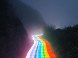 Indah dan Uniknya Teknik Foto Mencipta Pelangi