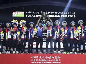 China Juara Piala Sudirman 2019