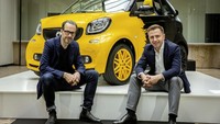 Smart edisi khusus diwujudkan dalam konsep warna yang dipilih dan desain secara keseluruhan. Foto: Dok. Daimler