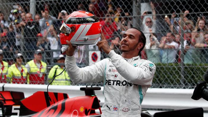 Driver Mercedes, Lewis Hamilton. (Foto: Benoit Tessier/Reuters)