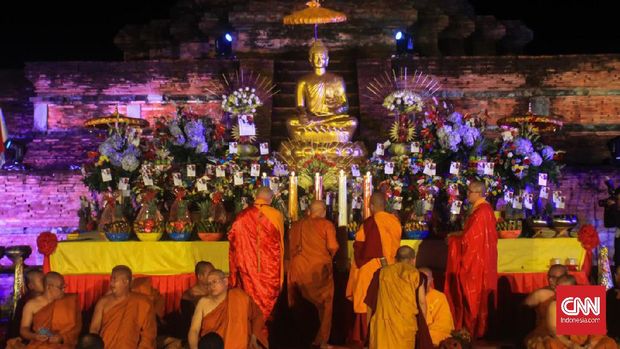 Candi Muara Takus, salah satu peninggalan Kerajaan Sriwijaya.