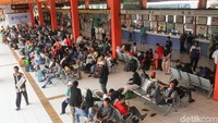 Begini penampakan terkini Terminal Kampung Rambutan, Jakarta Timur, Minggu (26/5/2019).