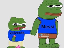 Barca Dikalahkan Valencia, Messi dan Valverde Jadi Korban Meme
