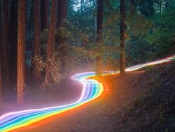 Indah dan Uniknya Teknik Foto Mencipta Pelangi