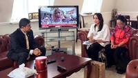 Konferensi tersebut membahas perjalanan panjang dan intensif yang dilalui oleh para tenaga kerja perempuan Ukraina serta apa saja pencapaiannya yang terjadi melalui gejolak politik selama abad terakhir. Foto: dok. ICW