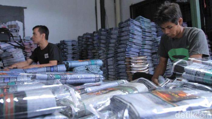 Foto: Sarung Majalaya (Wisma Putra/detikFinance) Foto: Sarung Majalaya (Wisma Putra/detikFinance)