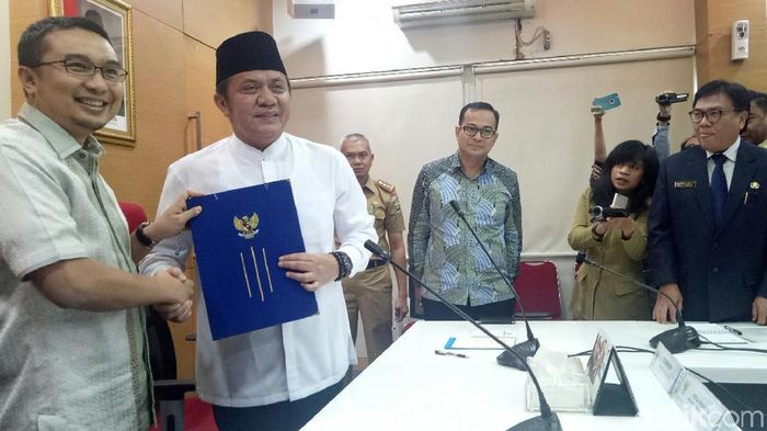 MXGP 2019 dipastikan dilangsungkan di Palembang. (Raja Adil Siregar/detikSport) MXGP 2019 dipastikan dilangsungkan di Palembang. (Raja Adil Siregar/detikSport)