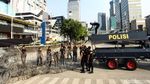 Kawat Berduri Ditarik, Jalan MH Thamrin Mulai Dibuka Sore Ini