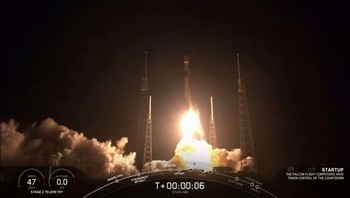 Peluncuran roket Falcon 9. Menurut CEO SpaceX, Elon Musk ini merupakan proyek paling sulit yang ia pernah selesaikan. Foto: SpaceX