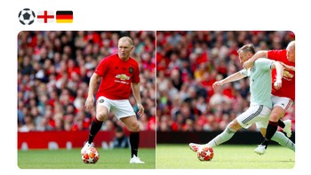 Tak ada yang berubah dari Paul Scholes, tulis akun ini. Foto: istimewa