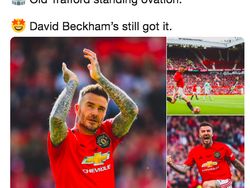 Medsos Ramai Bahas Umpan David Beckham dan Tank Jaap Stam