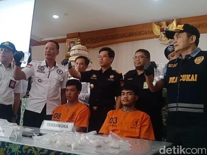 Telan 100 Butir Sabu, 2 WN Thailand Dijanjikan Liburan di Bali