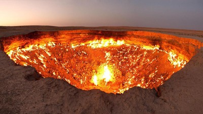 Menguji Nyali Ke Gerbang Neraka di Turkmenistan
