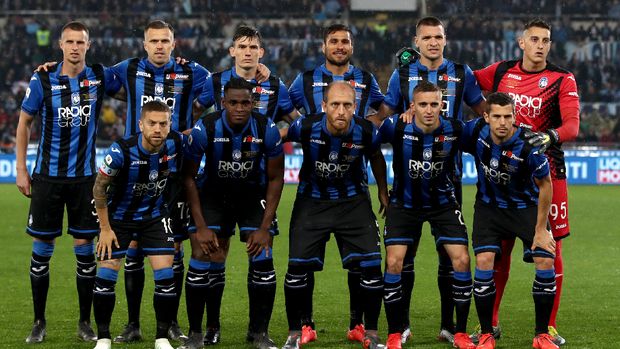 Atalanta untuk kali pertama lolos ke Liga Champions. (