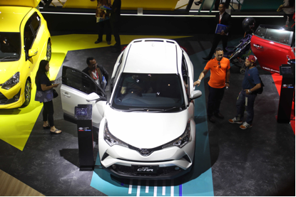 Ilustrasi mobil baru di pameran IIMS 2019