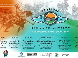 9 Negara ASEAN Ambil Bagian dalam Festival Sindoro Sumbing 2019