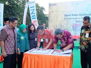BNI Kembangkan Platform Digital untuk Petani