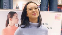 Pamela tampil kasual dalam kesempatan tersebut. Pool/Ismail/detikFoto.