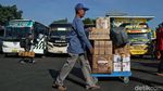 Terminal Bus Tanjung Priok Mulai Ramai Dipenuhi Pemudik