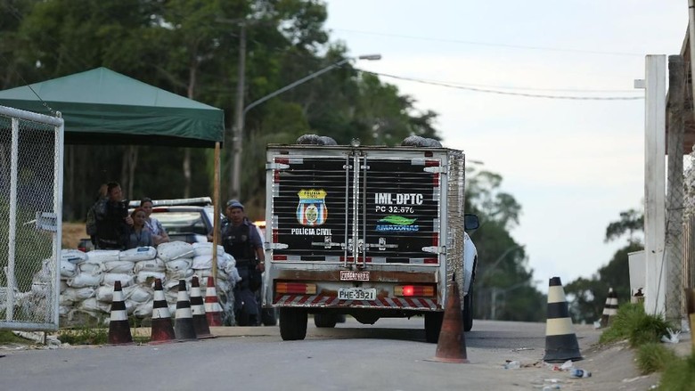 57 Napi Tewas dalam Perkelahian di Penjara Brasil, Kebanyakan Dicekik 57 Napi Tewas dalam Perkelahian di Penjara Brasil, Kebanyakan Dicekik