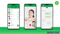Hi App, 'Kloningan' WhatsApp Buatan Lokal