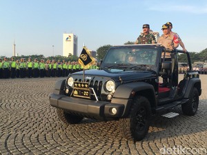 Kapolri-Panglima Cek Pasukan Operasi Ketupat, Ingatkan Kerawanan Mudik