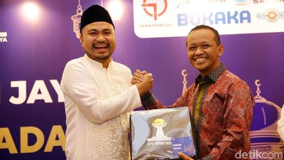 Afifuddin Kalla dan Bahlil Lahadalia Hadiri Ramadhan Gathering HIPMI Jaya