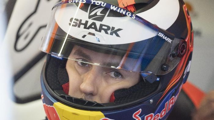 Jorge Lorenzo mengungkapkan kesulitan-kesulitannya di Repsol Honda tapi tak akan pernah menyerah. (Foto: Mirco Lazzari gp / Getty Images)