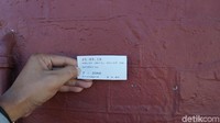 Contoh tiket kereta komuter di Perth, Australia Barat (Ahmad Masaul Khoiri/detikcom)
