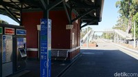 Tidak ada penjaga di stasiun kereta. Anda dipaksa untuk mandiri dan displin dalam menggunakan fasilitas umum di Australia Barat (Ahmad Masaul Khoiri/detikcom)