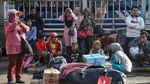 Terminal Bus Tanjung Priok Mulai Ramai Dipenuhi Pemudik