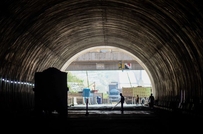 Persiapan Jalur Fungsional Tol Cisumdawu