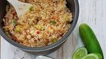 Tambah Semangat! Makan Sahur Pakai Nasi Goreng Ikan Asin yang Sedap