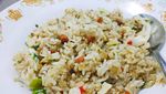 Tambah Semangat! Makan Sahur Pakai Nasi Goreng Ikan Asin yang Sedap
