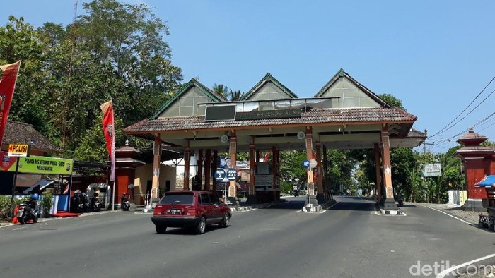 TPR kawasan Parangtritis sebagai jalur utama yang diprediksi mengalami kepadatan arus kendaraan saat puncak libur lebaran.