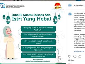 Dikritik Soal Unggahan Patriarki, BKKBN: Terima Kasih Masukannya