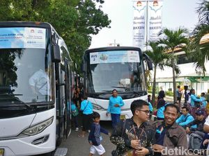 Mudik Gratis, BKKBN Berangkatkan 1.118 Peserta KB