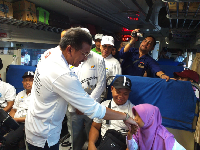 Mudik Bareng BUMN, Jasa Raharja Lepas 608 Penumpang Kereta Api 