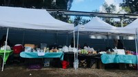 Bazaar Makanan Indonesia di acara Ramadhan Family Day. Momen Ramadhan juga dapat menjadi ajang mengenalkan komunitas-komunitas muslim di Melbourne. (Siti Nurlaila Indriani/Istimewa)