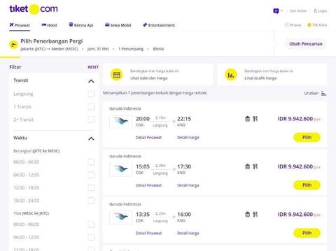 Pemudik Pusing, Harga Tiket Pesawat JKT-Medan Tembus Rp 21 Juta!