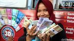 Penukaran Uang di Rest Area Tol Cikampek Membludak