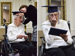 Potret Haru Bukti Pendidikan Tidak Pandang Usia