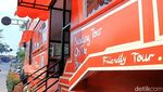 Unik, Posko Mudik Ini Mirip dengan Bus Bandros