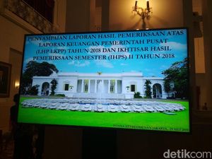 BPK Serahkan Laporan Keuangan Pemerintah Pusat Ke Jokowi