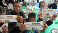 Kegiatan bertajuk Mudik Bareng Guyub Rukun ini merupakan bagian dari program BUMN.